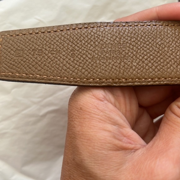 Authentic Hermes H belt. Belt length 75. All double sided. Trade for bags - Picture 13 of 17